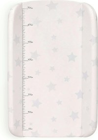 Prebaľovací nadstavec 85x50 cm ECOTOYS na postieľku/komodu, profilovaný PVC, hviezdičky