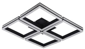 LED stmievateľný prisadený luster LED/215W/230V 3000-6500K + diaľkové ovládanie