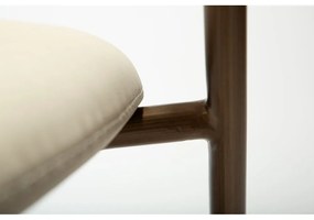 Slonovinová jedálenská stolička z imitácie kože Zone – DAN-FORM Denmark