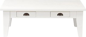 Lavica Milton biela 130x75x45cm