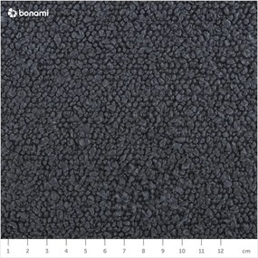 Tmavosivá rohová pohovka z textílie bouclé (ľavý roh) Molino – Micadoni Home