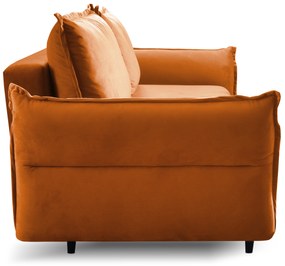 Pohovka dvojsedačka Naples Sofa (oranžová). Vlastná spoľahlivá doprava až k Vám domov. 1041185