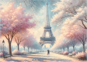 Obraz – Jar v Paríži (70x50 cm)