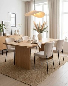 Jedálenská stolička Willow, béžová