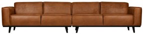 BePureHome Statement XL 372 cm veľká sedacia súprava - Čierna