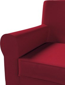 Poťah na kreslo Ektorp Jennylund farba produktu červená látka zapletaná