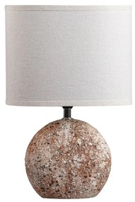 Stolná lampa Gaspar 25x16x39 cm krémová
