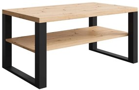 Konferenčný Stolík Mona 1050+Polička artisan/čierna