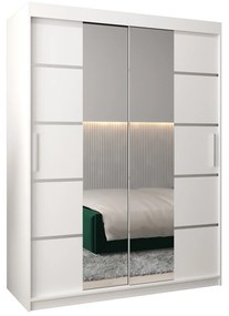 Šatníková skriňa 180 cm Verika 4 180 (biela). Akcia -16%. Vlastná spoľahlivá doprava až k Vám domov. 1064293