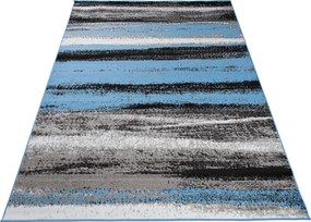 TA Koberec Q542A BLUE MAYA PP EYM Sivý Obdĺžnikový Rozmer: 180x250 cm
