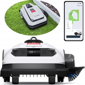 Robotická kosačka Ecovacs Goat A1600 LiDAR Pro White pre 1600m2