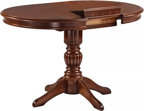 Jedálenský rozkladací stôl Margo 90/125 cm z masívu orech