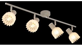Globo 54317-4 - Bodové svietidlo PLANTA 4xE14/40W/230V