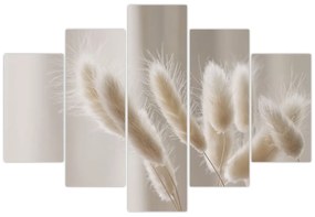 Obraz - Zajačie chvostíky (150x105 cm)