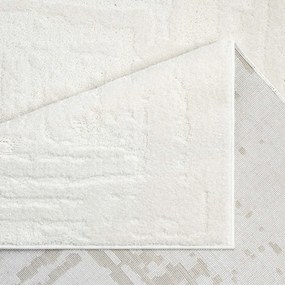Dekorstudio Moderný koberec do obývačky FLAIR 171 - krémový Rozmer koberca: 160x230cm
