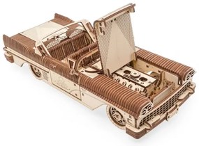 Ugears - 3D drevenené mechanické puzzle Cabriolet