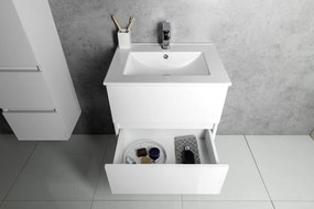Aqualine Aqualine, PANEDA umývadlová skrinka 69,5x55x45,2cm, biela, PN270