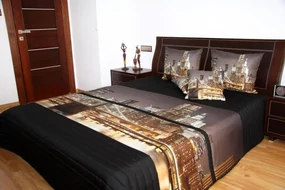 Prehoz na posteľ Veľkomesto 3D 220x240 Šírka: 220 cm | Dĺžka: 240 cm