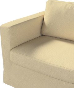 Poťah na sedačku Karlstad (nerozkladací, 2-miestny, dlhý) farba produktu béžová látka lesklá, zapletaná