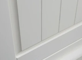PROXIMA.store - Rustikálny písací stôl 1.1 - BELLUNO ELEGANTE FARBA: biela - dub