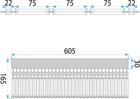 Toolight Toolight, stropné svietidlo 60cm, 8xE14, APP1729-8C, zlatá lesklá, OSW-06355