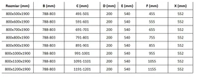 Mexen Roma, sprchovací kút s 1-krídlovými dverami 80 (dvere) x 80 (stena) cm, 6mm číre sklo, čierny profil, slim sprchová vanička 5cm čierna s čiernym sifónom, 854-080-080-70-00-4070B