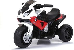 LEAN CARS Elektrická trojkolka motorka BMW S1000RR, červená