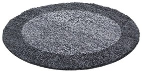 Sivý okrúhly koberec ø 200 cm Life – Ayyildiz Carpets