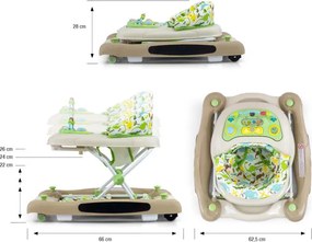 Detské chodítko Patrol Plus dinosaury
