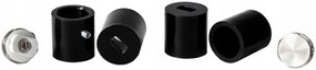 Regnis Retro, vykurovacie teleso 300x1280mm so stredovým pripojením 50mm, 487W, čierna matná, RETRO128/30/D5/BLACK