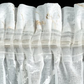 EUROFIRANY ZÁCLONA NA PÁSKE MOLLY1 140X270 CM VZOROVANÁ