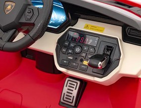 Elektrické autíčko Lamborghini SIAN červené