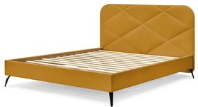 Čalúnená dvojlôžková posteľ s roštom 180x200 cm Prune – Bobochic Paris