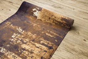 Protišmykový behúň DIGITAL - CONCRETE betón / zlatý
