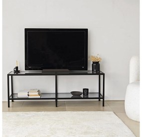 TV stolík Sibade 2 (tmavosivá + čierna) . Vlastná spoľahlivá doprava až k Vám domov. 1095506