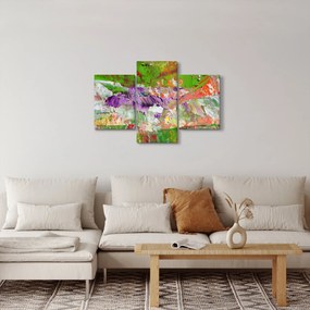 Obraz abstrakcie - maľba (90x60 cm)