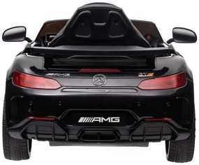 Detské elektrické autíčko na diaľkové ovládanie BestBerg BBCC-10B - Mercedes-Benz AMG GT R / od 3 rokov / nosnosť 25 kg / čierna