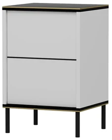 Nočný stolík Imaj White Marble