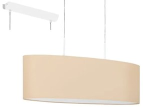 EGLO 97563 - Luster na lanku PASTERI-P 2xE27/60W/230V