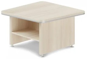 Konferenčný stolík TopOffice Premium 90 x 90 cm, agát svetlý
