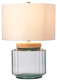 Elstead LUGA-TL-NATURAL - Stolná lampa LUGA 1xE27/60W/230V