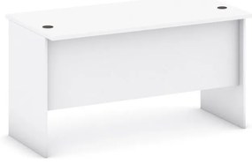 Kancelársky písací stôl MIRELLI, 140x80 cm, biela