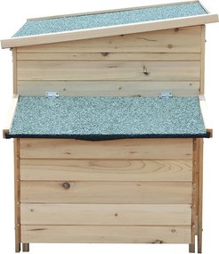 Kurník Avenberg RUFUS 123 x 70 x 81 cm hnedý