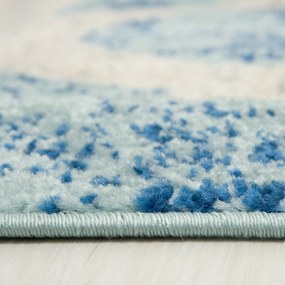 TA Koberec H326A BIELA/TYRKYSOVÁ HAPPY FBA