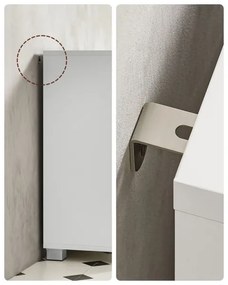 Kúpeľňová skrinka NICO biela