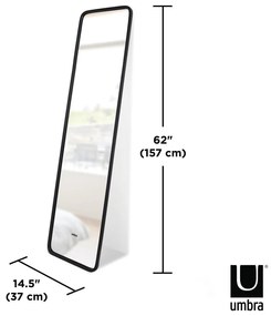 Stojacie zrkadlo 37x157 cm Hub – Umbra
