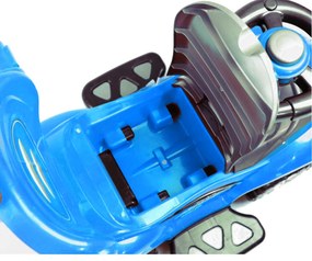 Wellhox Detské odrážadlo s rukoväťou 3v1 - modré