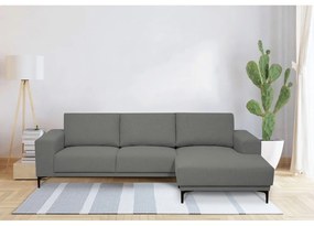 Sivá rohová pohovka (pravý roh) Chile – Scandic