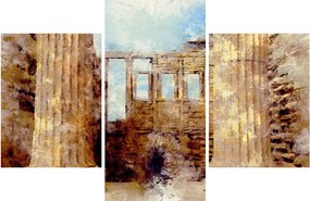 Obraz - Érechthéion, Atény, Grécko (90x60 cm)