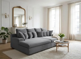 POHOVKA LARGO 286 × 170 cm TILIA 90 ŠEDÁ